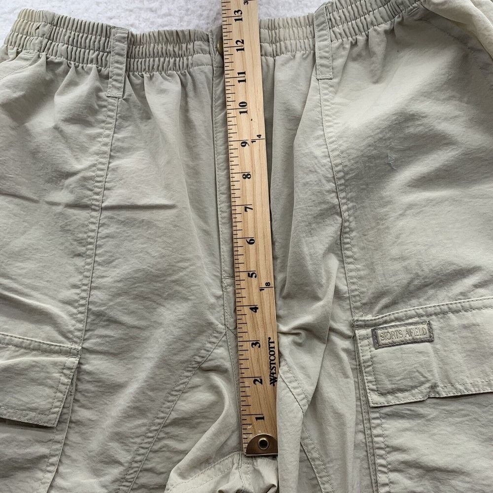 Sports Afield Cargo Pants Mens Large L 36-38 Convertible Outdoor Hiking Athletic - Picture 8 of 11
